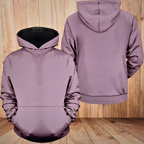 Pink, Silky-feeling Hoodie - Picture 8 of 9